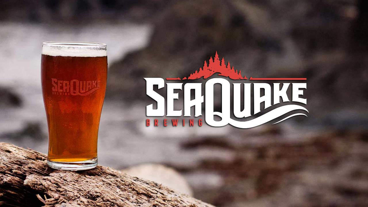 SeaQuake Brewing website design by DigiGardin