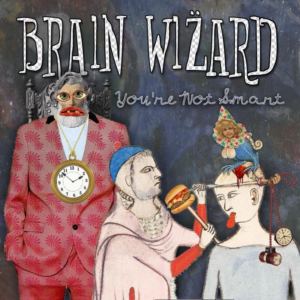 Brain Wizard: You’re Not Smart · Cover